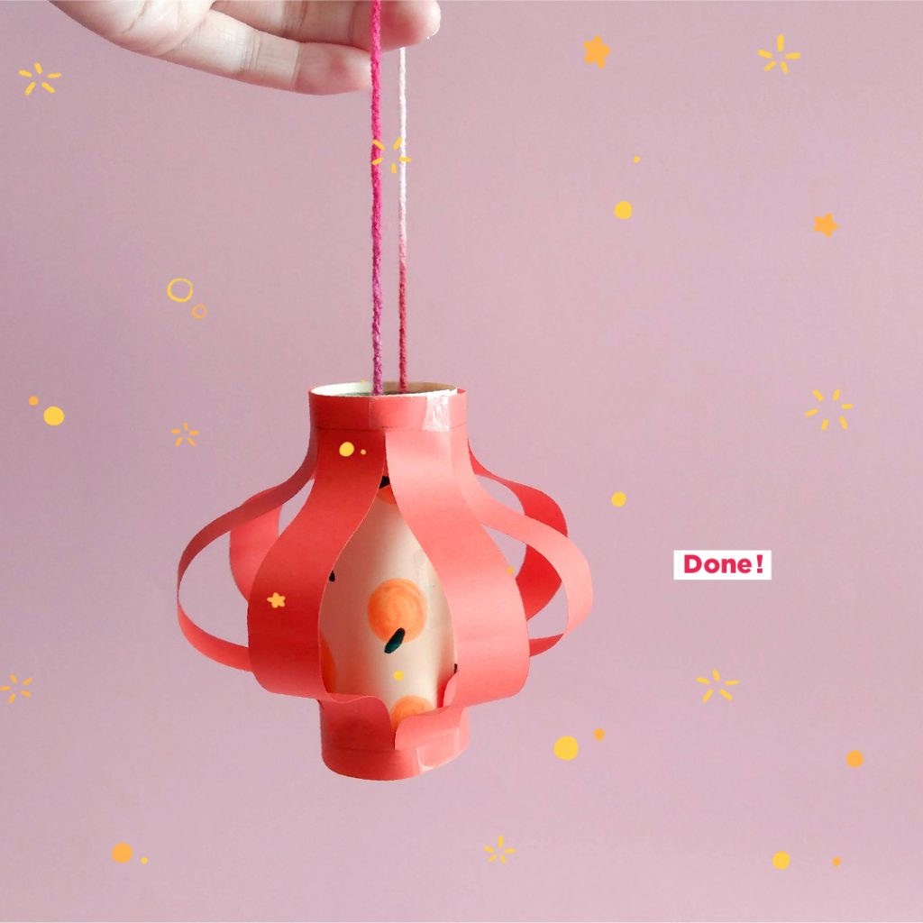 DIY Chinese Paper Lantern_ completed