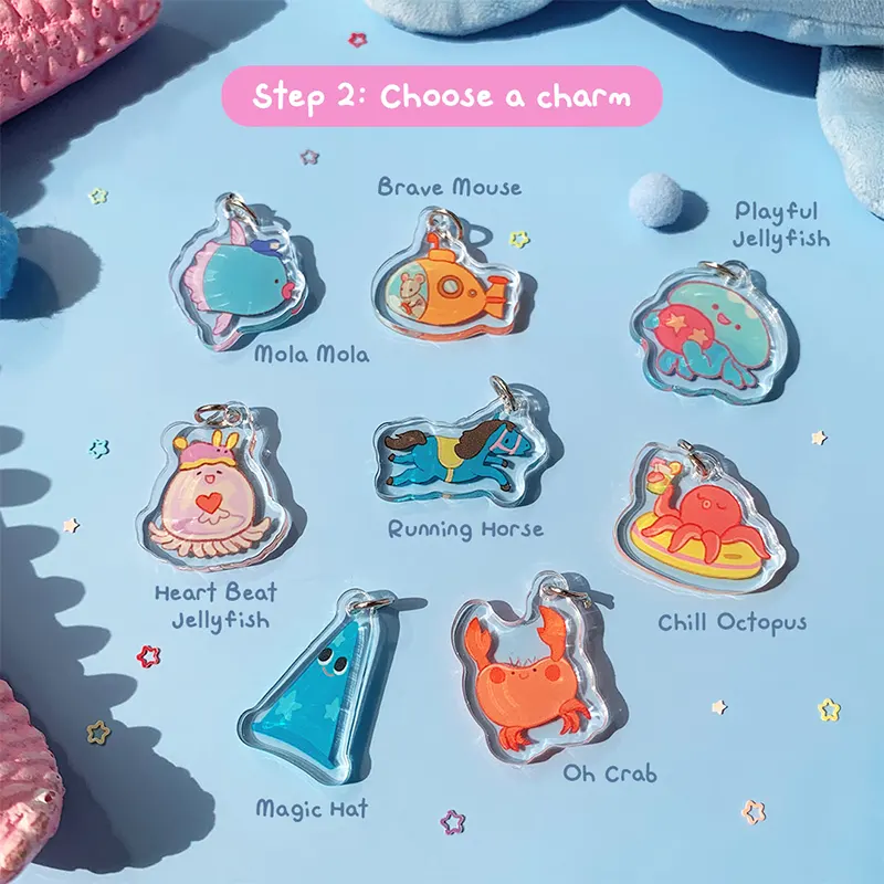 Brave Katie Ocean Keychain - Image 3