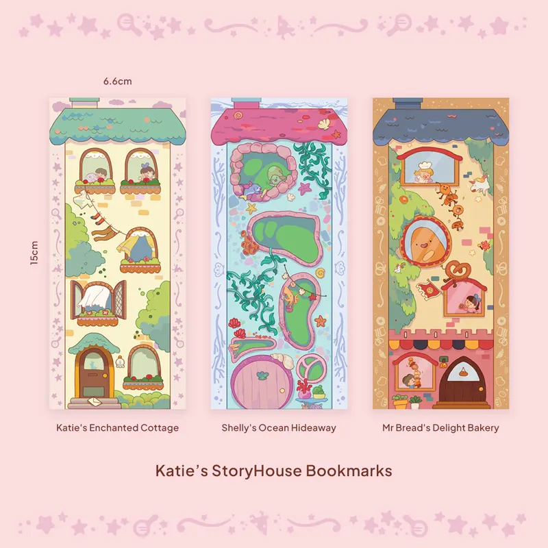 Katie’s StoryHouse Bookmarks