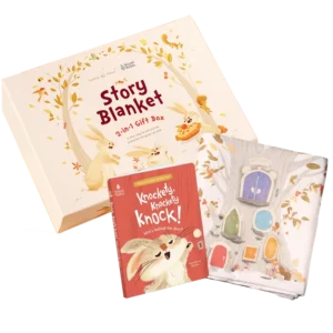Organic Cotton Magical Bedtime Story Blanket (Twinkle Planet X Wizard Within)